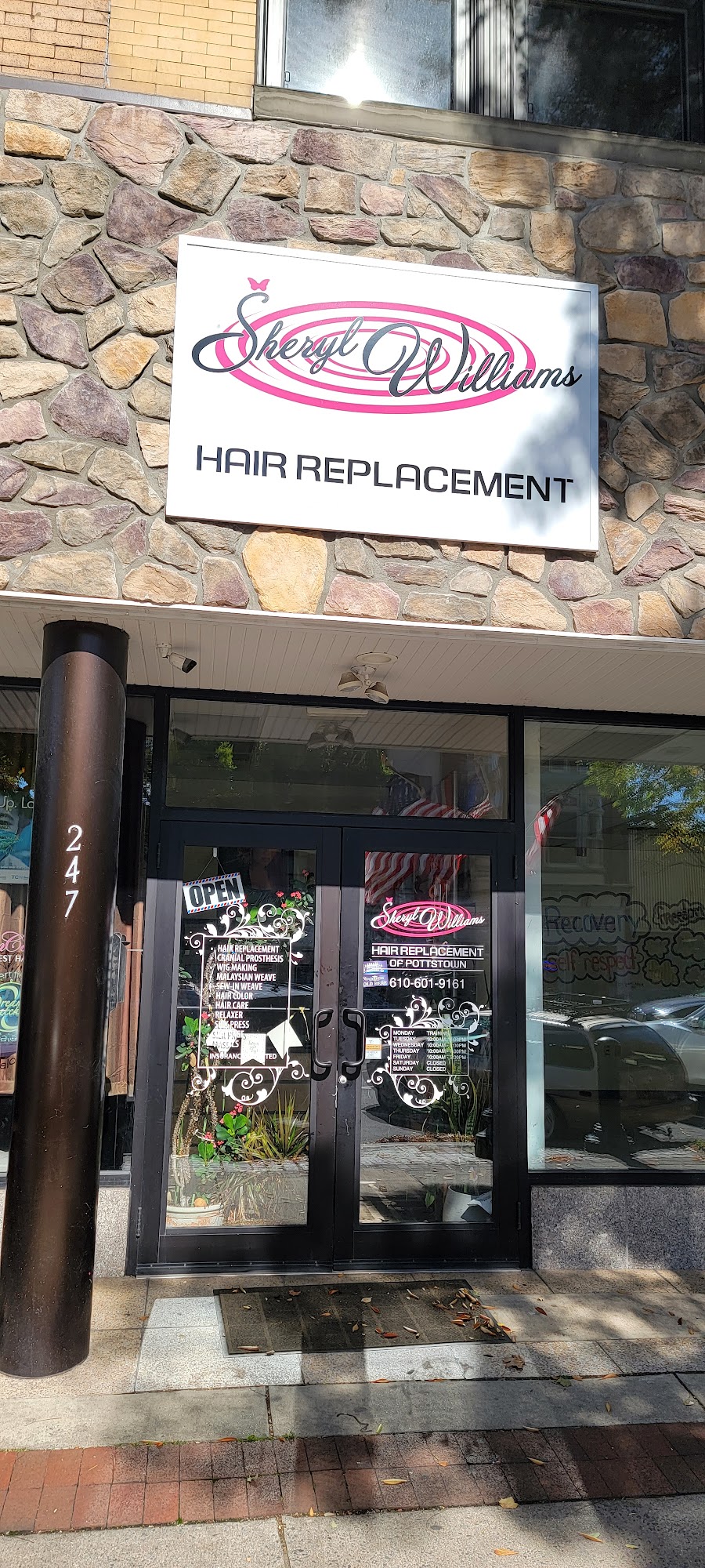Sheryl Williams Hair Replacement Med Spa 247 E High St, Pottstown Pennsylvania 19464