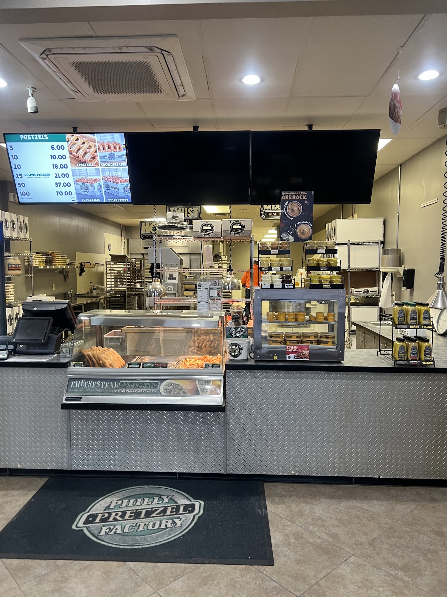 Philly Pretzel Factory Menu
