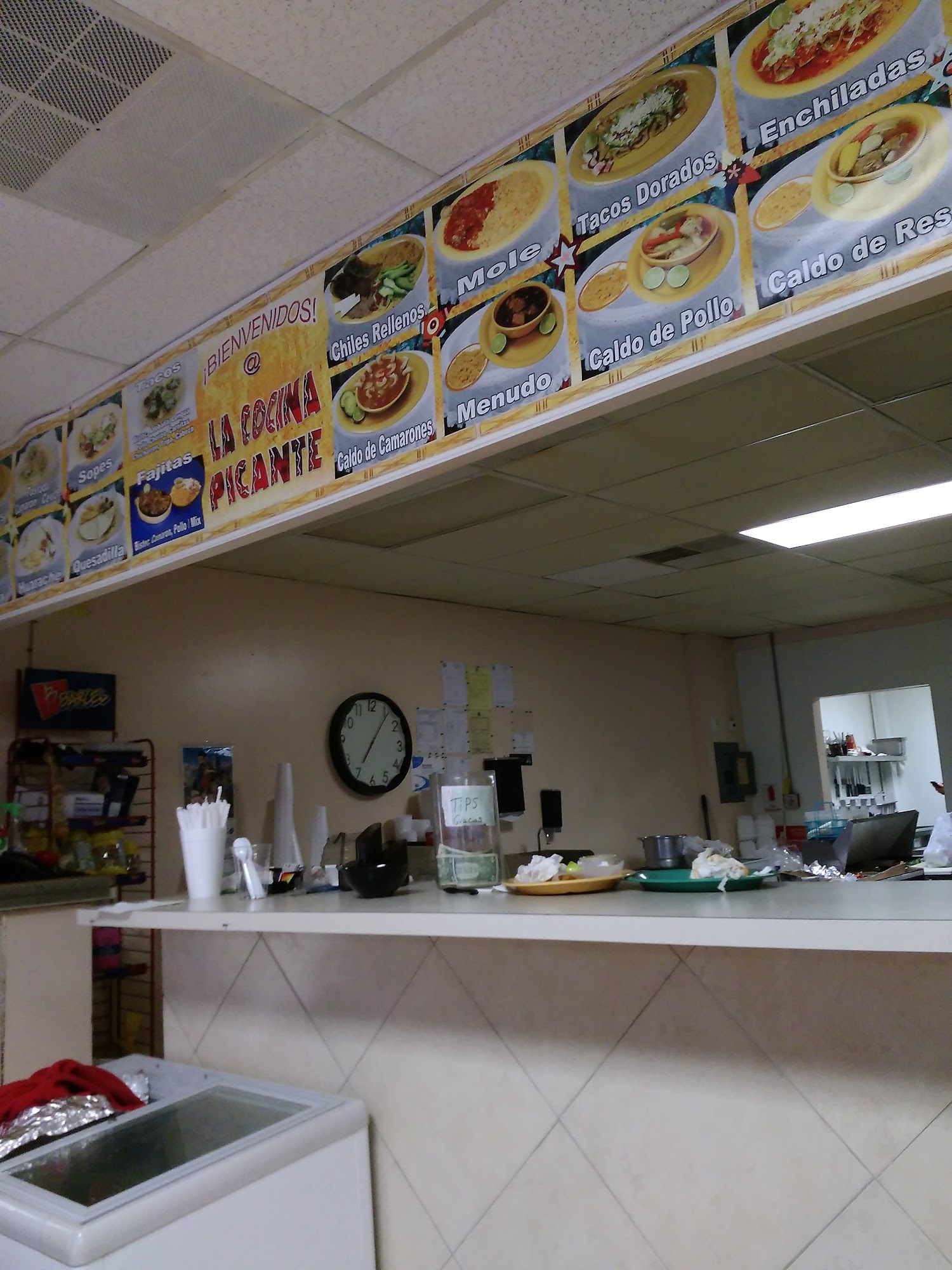 La Cocina Picante Menu