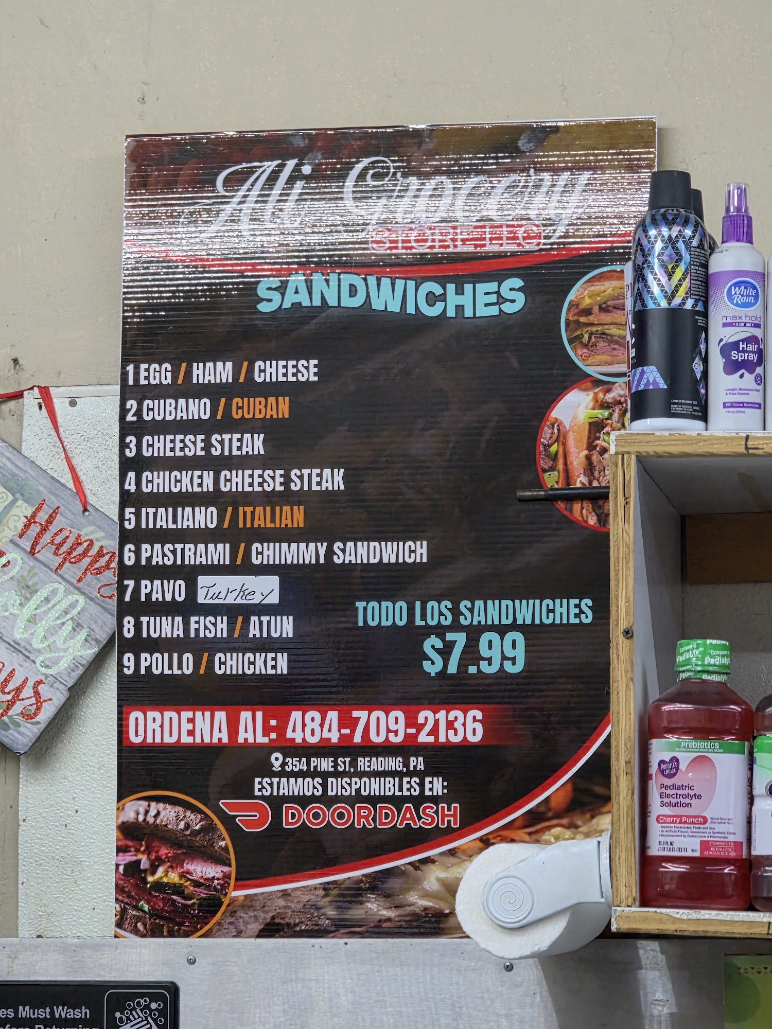 Leo's Deli & Grocery Menu