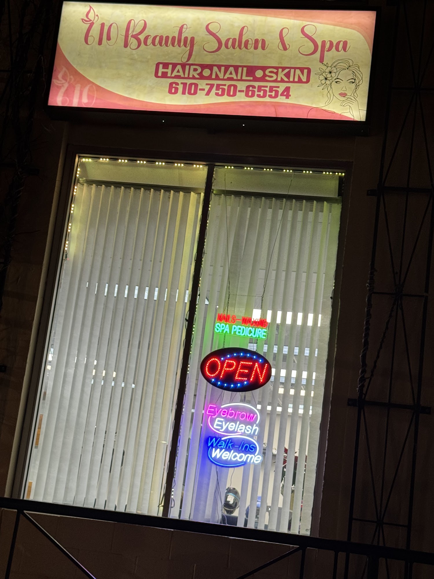 610 beauty salon & spa 810 Oley St suit f, Reading Pennsylvania 19604