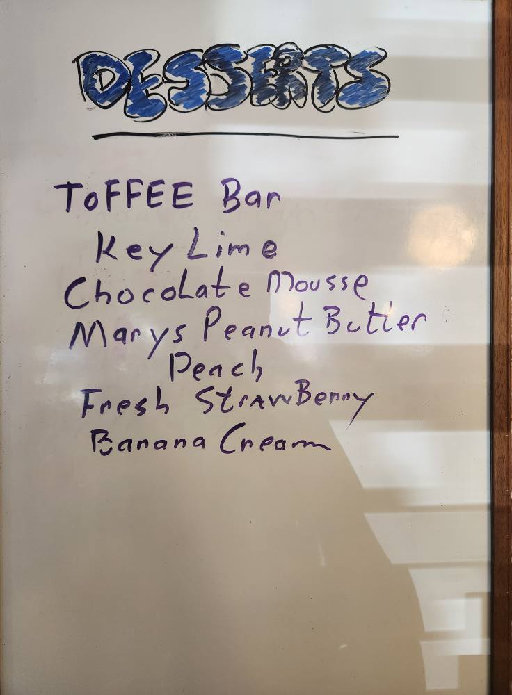 Cafe Contrary Menu