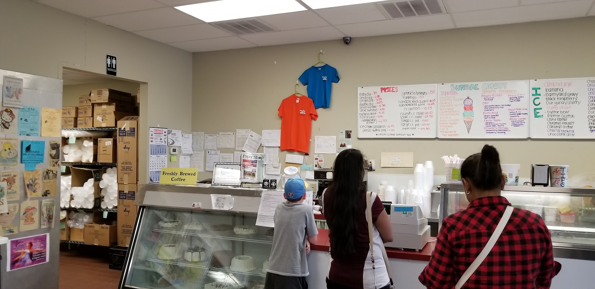 Manning Farm Dairy-West Menu