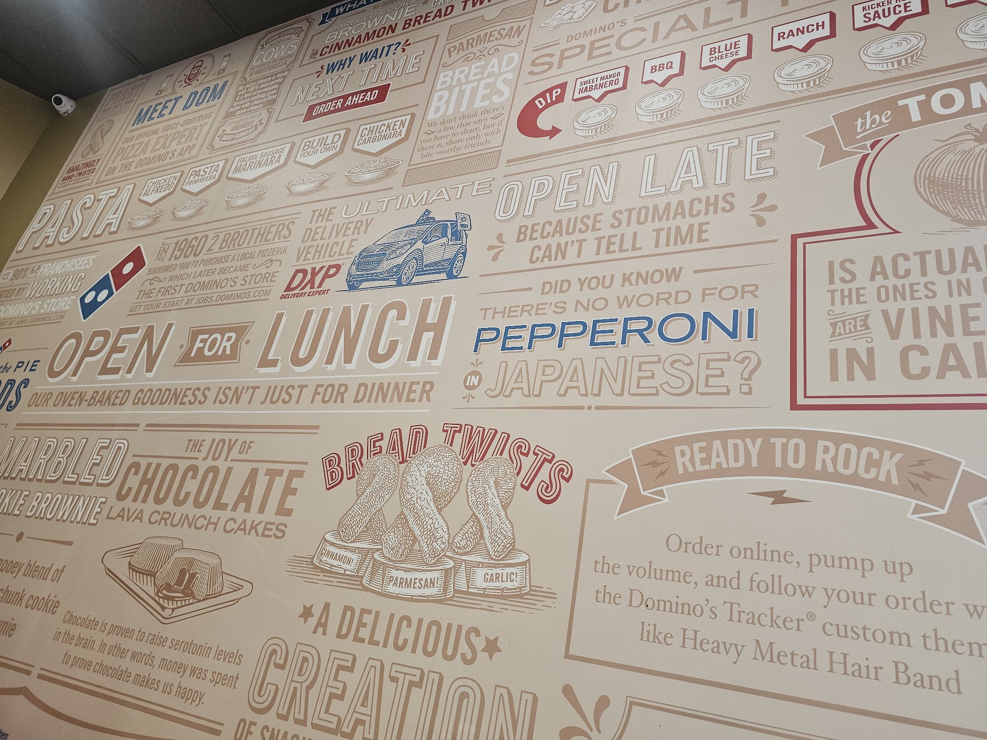 Domino's Pizza Menu