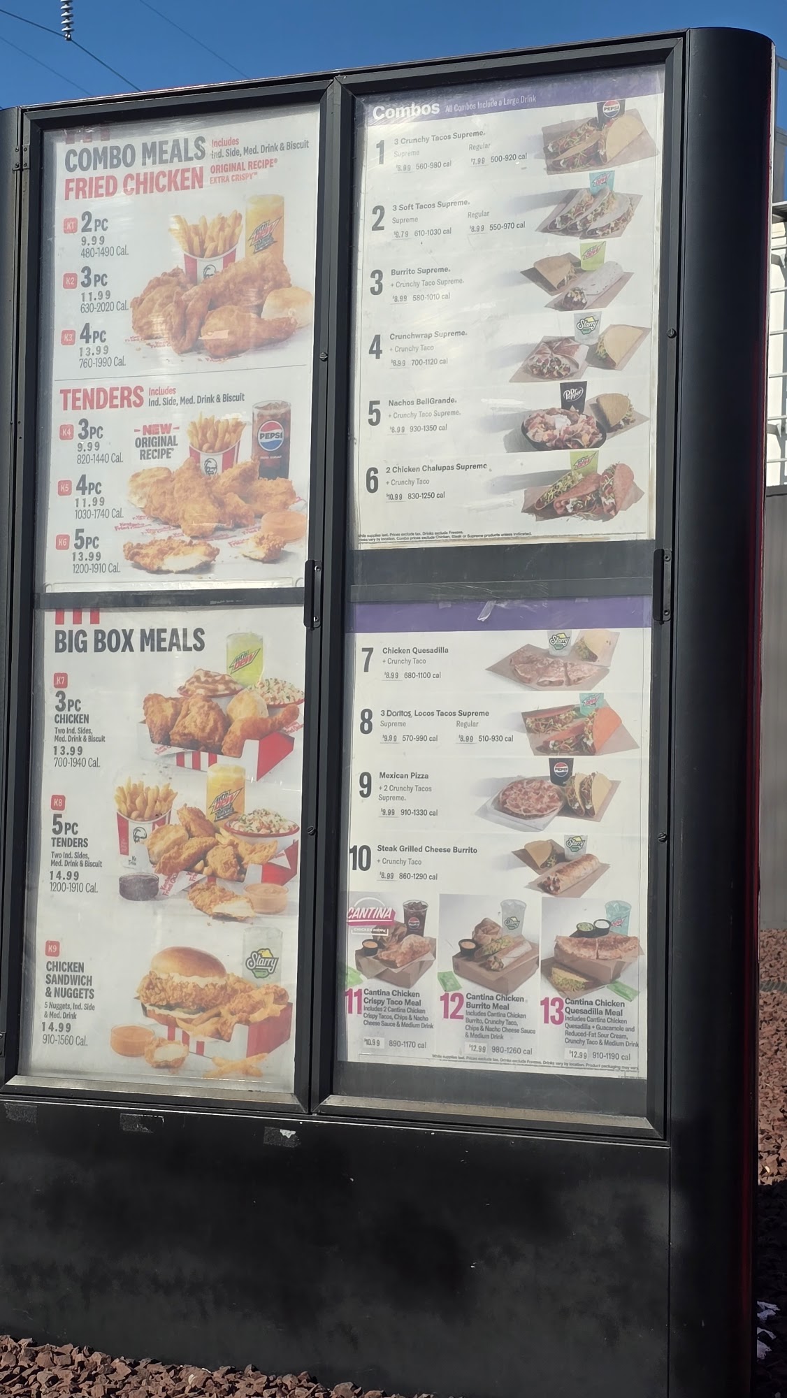 Taco Bell Menu