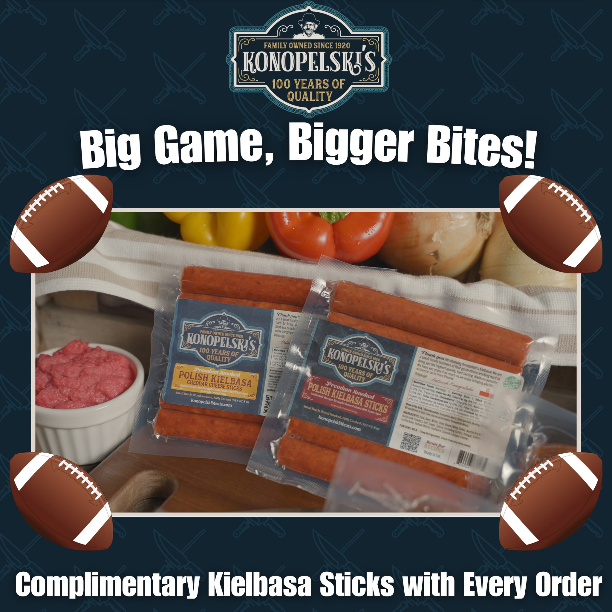 Konopelski Meats Menu