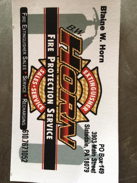 B W Horn Fire Protection Services