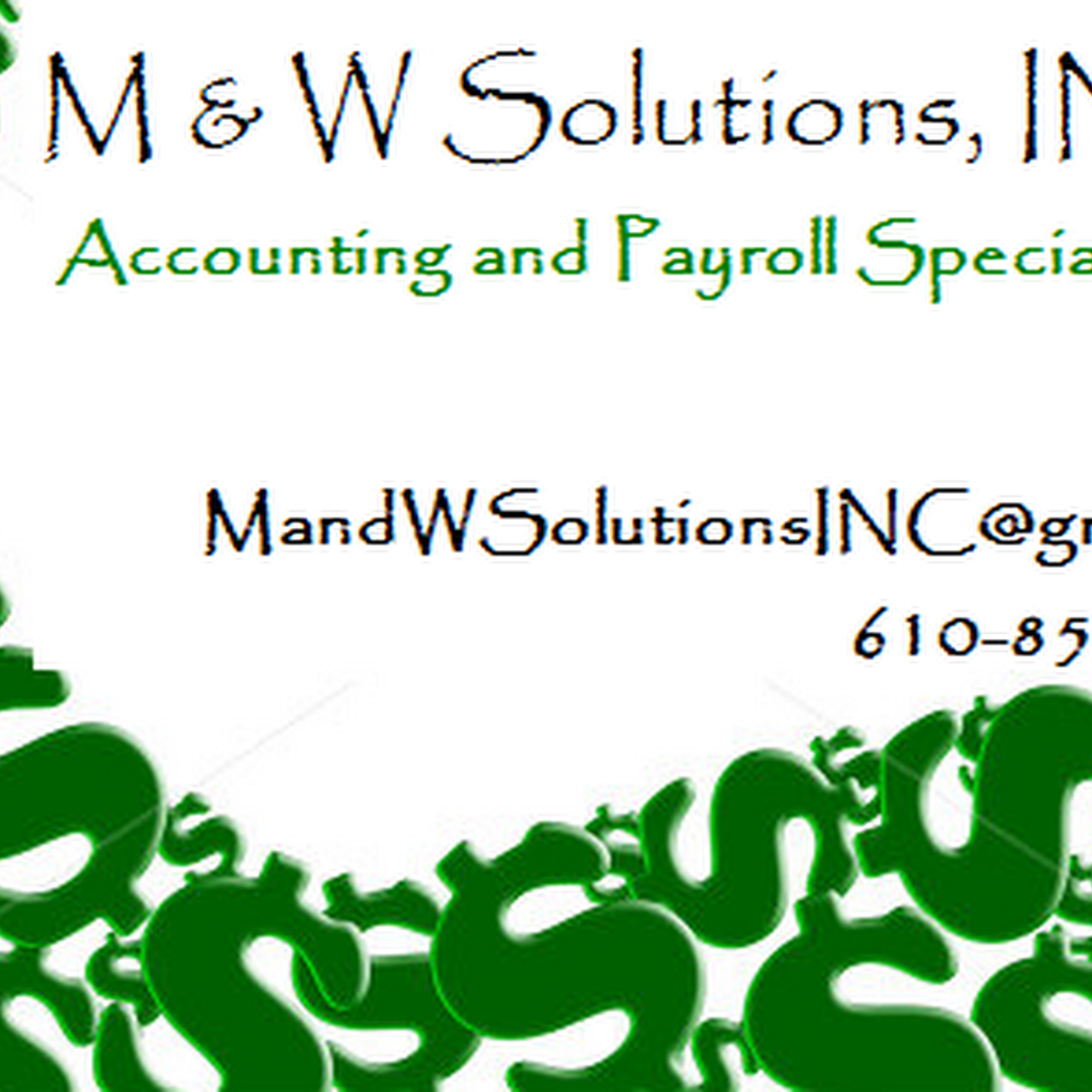 M and W Solutions, INC