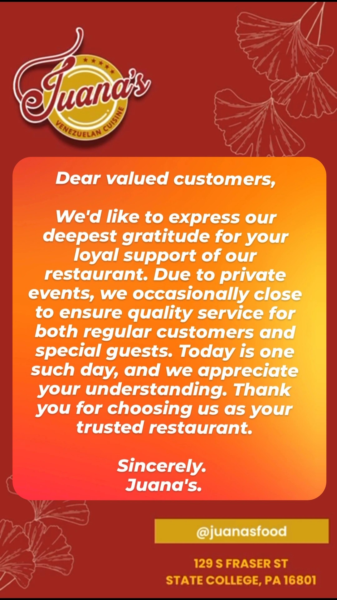 Photo credit: facebook