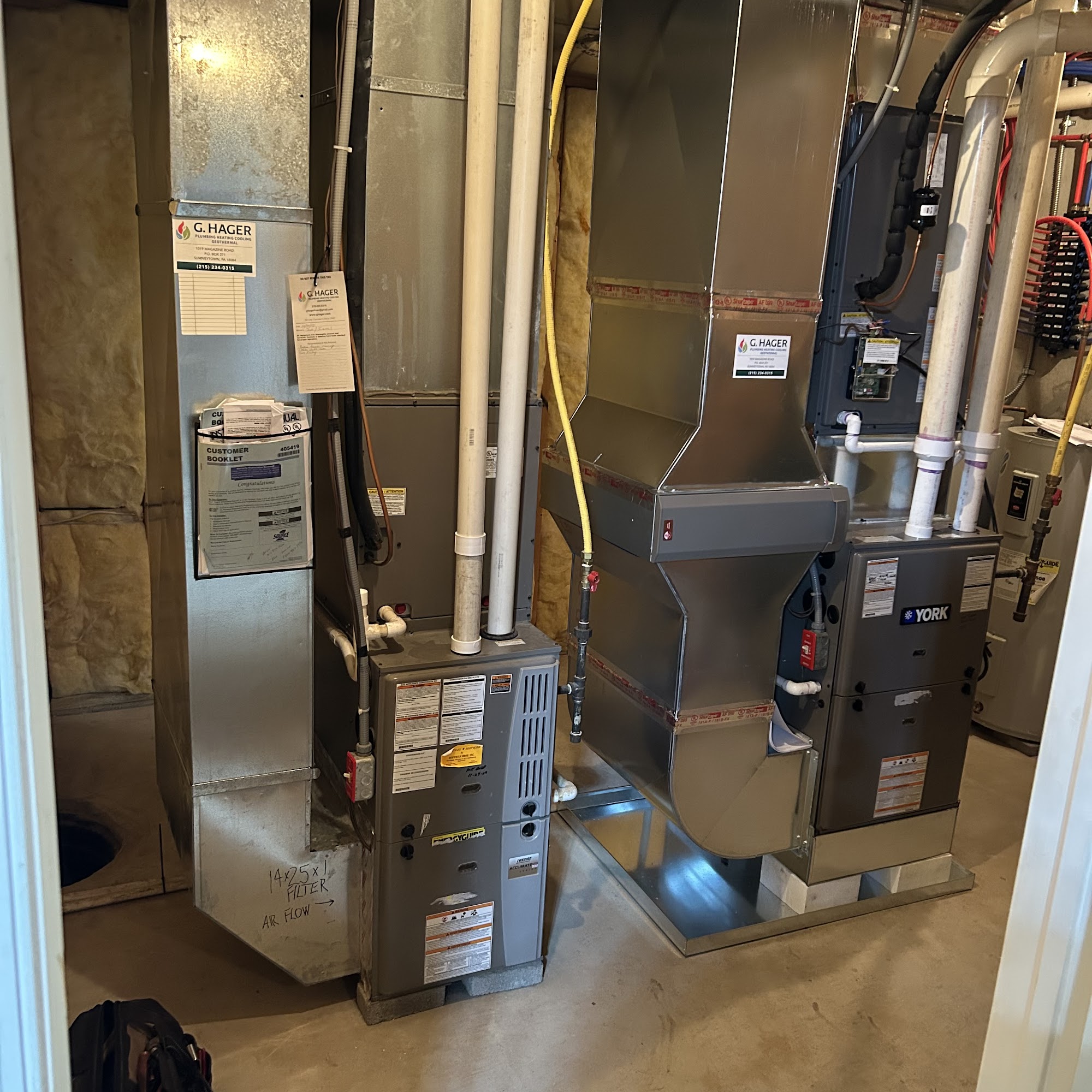 G Hager Plumbing Heating & Cooling