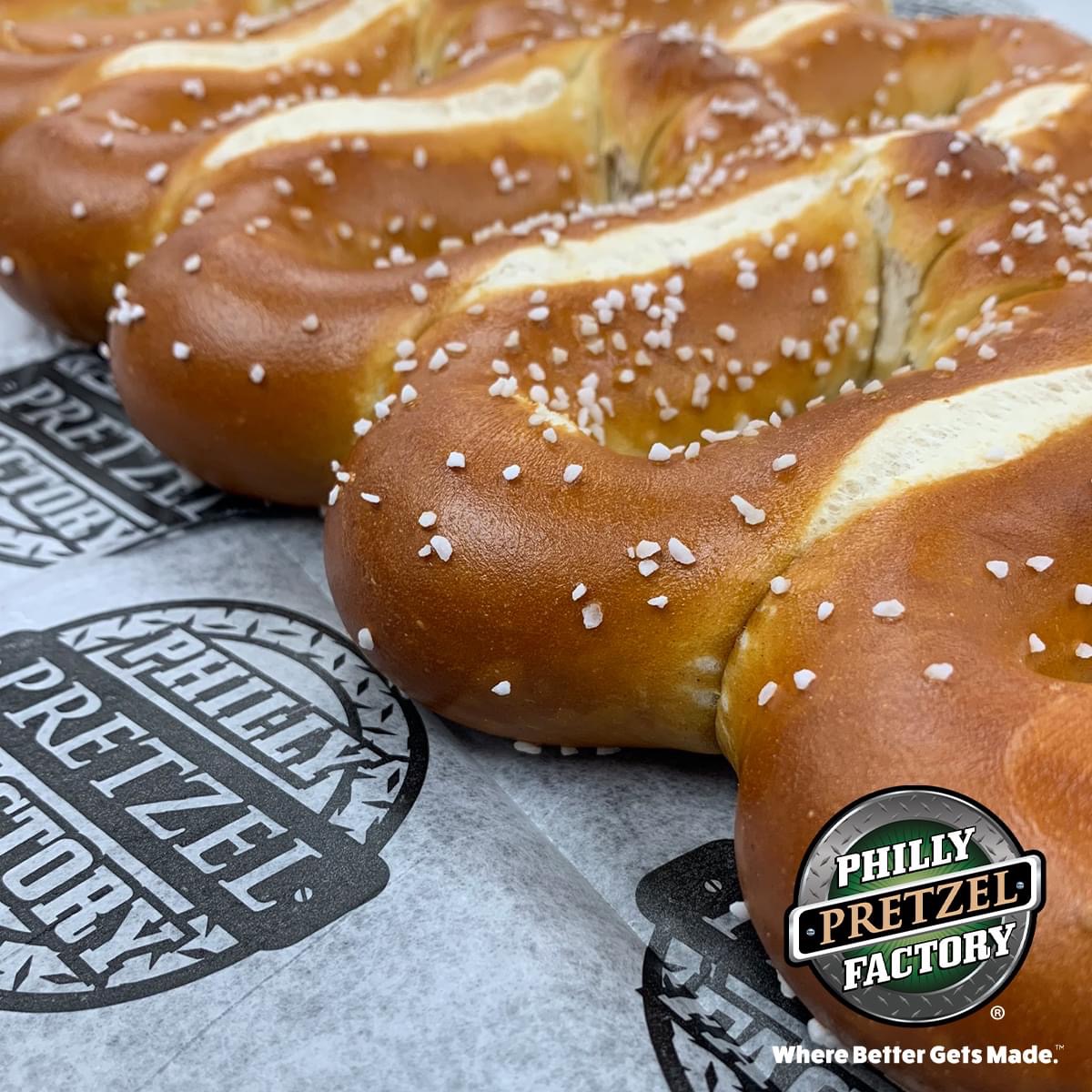 Philly Pretzel Factory Menu
