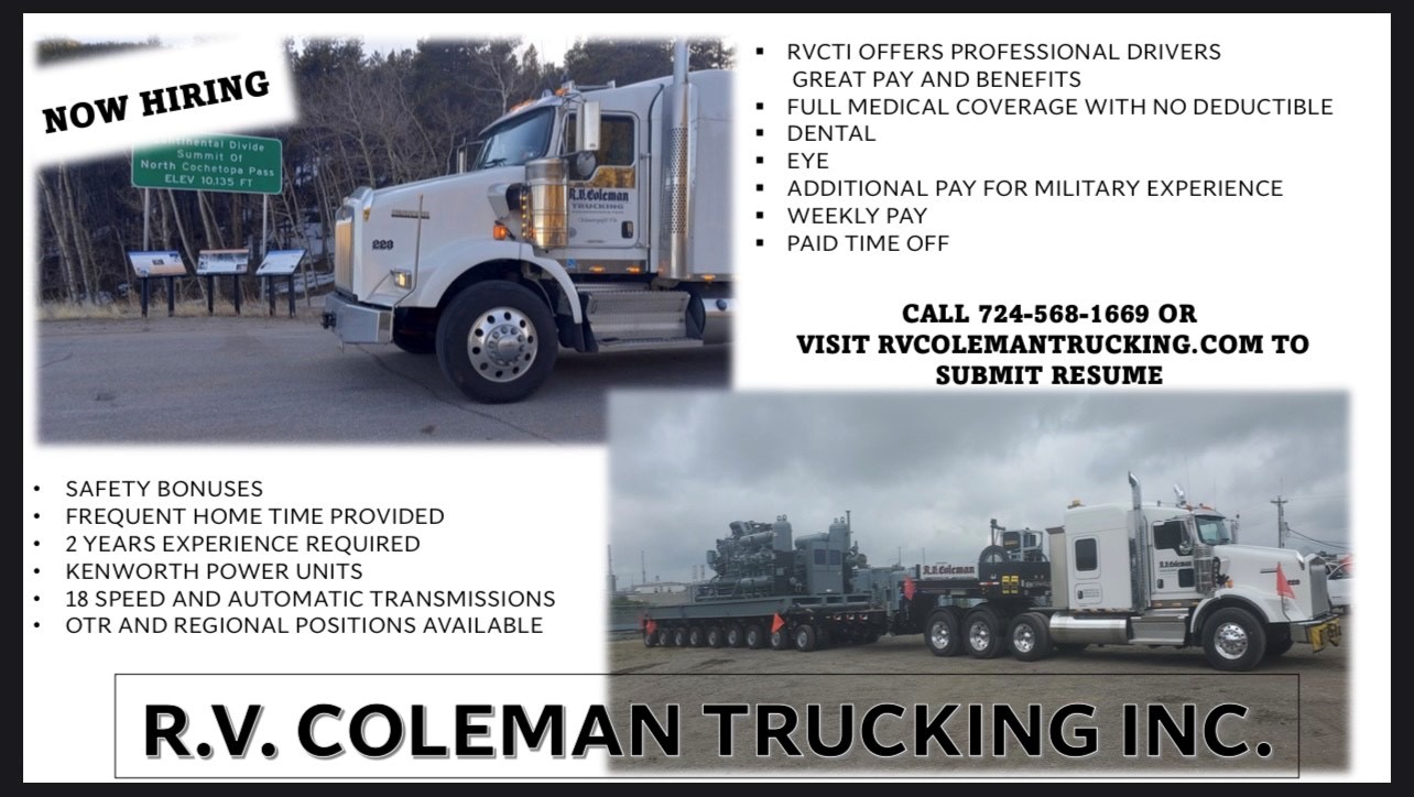 R V Coleman Trucking Inc
