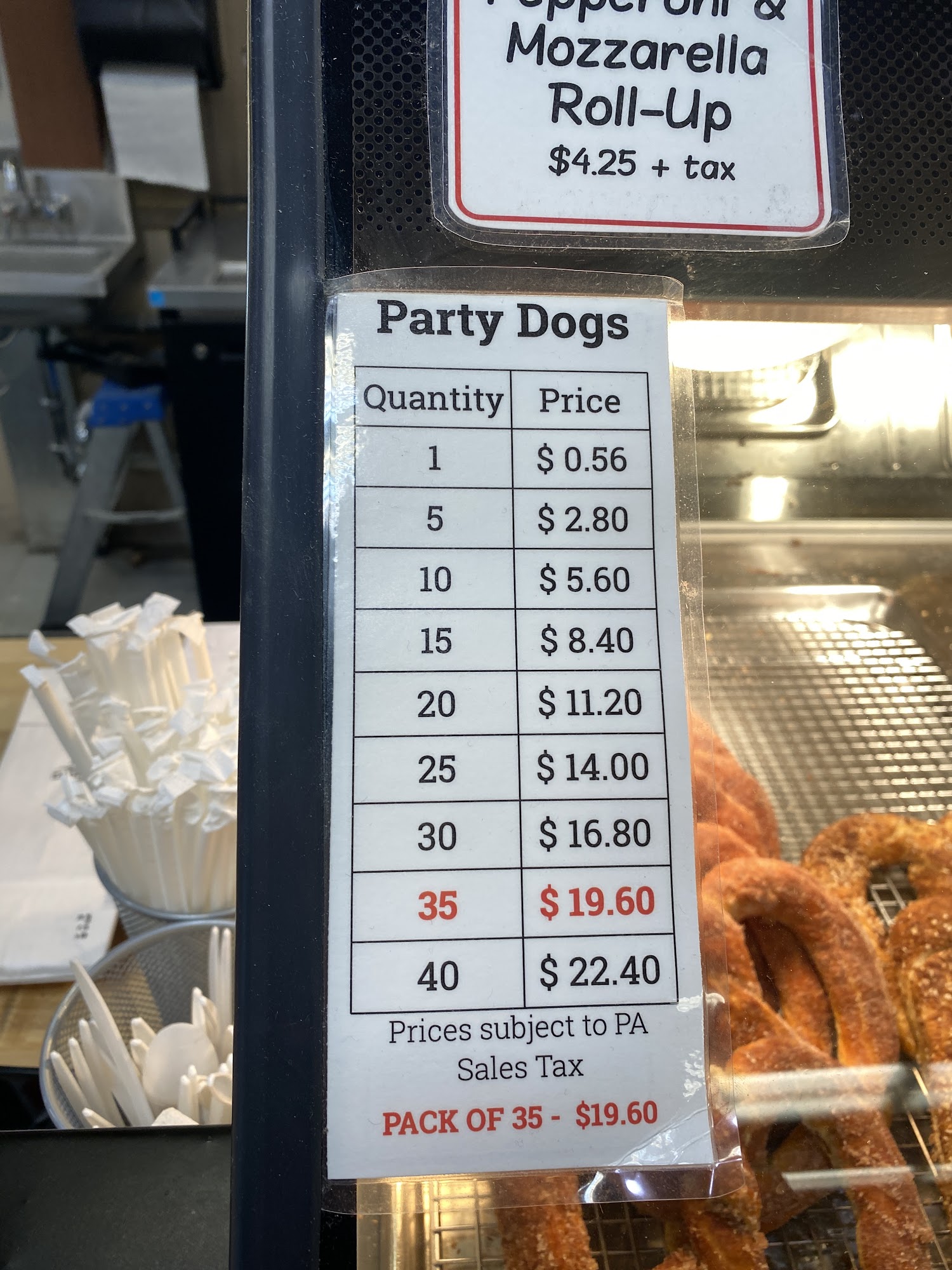 Country Twist LLC Menu