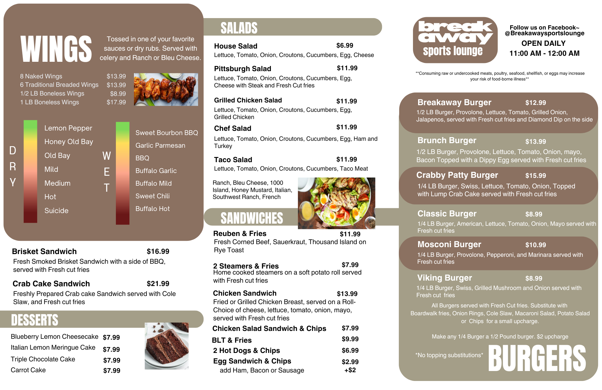 Break Away Sports Lounge 810 S Potomac St, Waynesboro, PA 17268