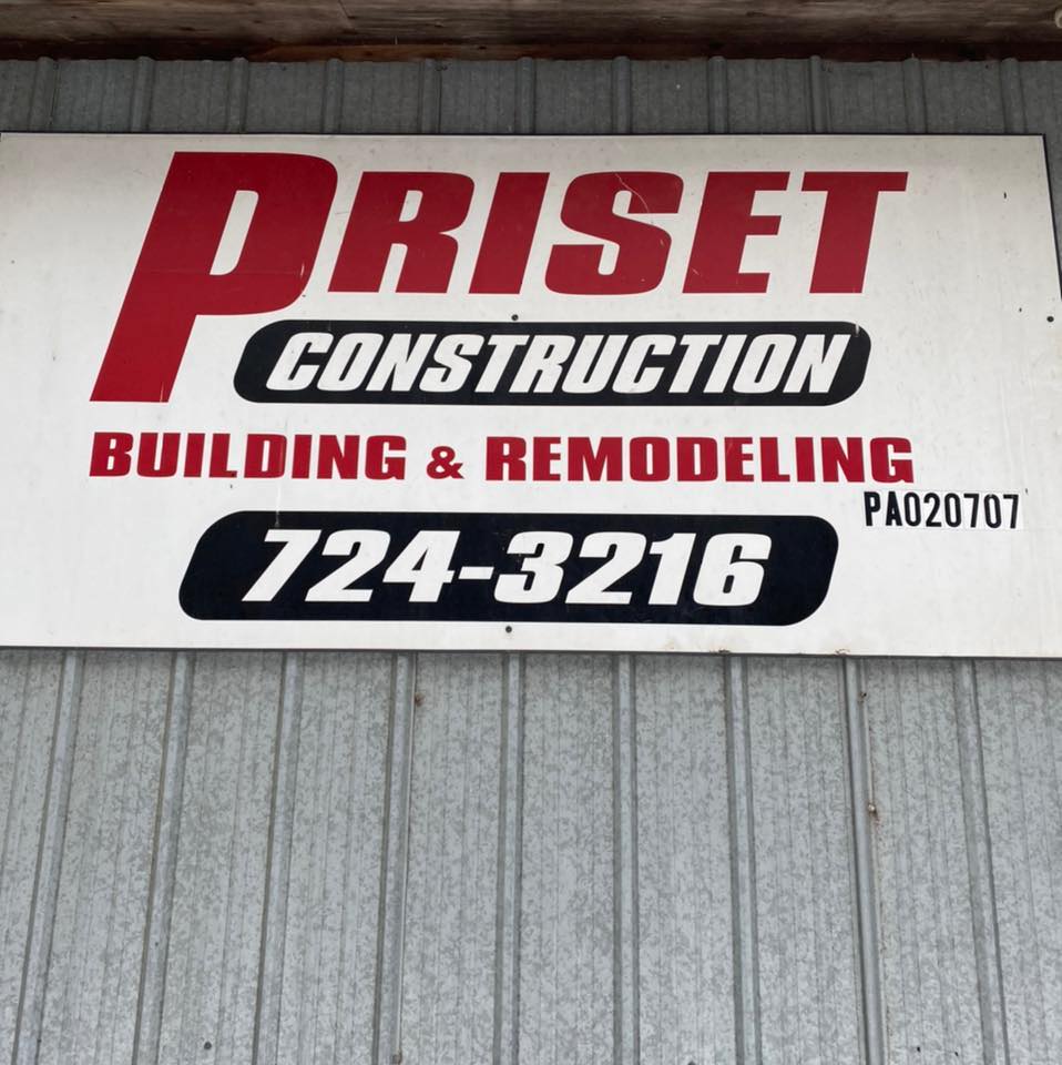 Priset Construction Co 9826 Old Rte 6, Wellsboro Pennsylvania 16901