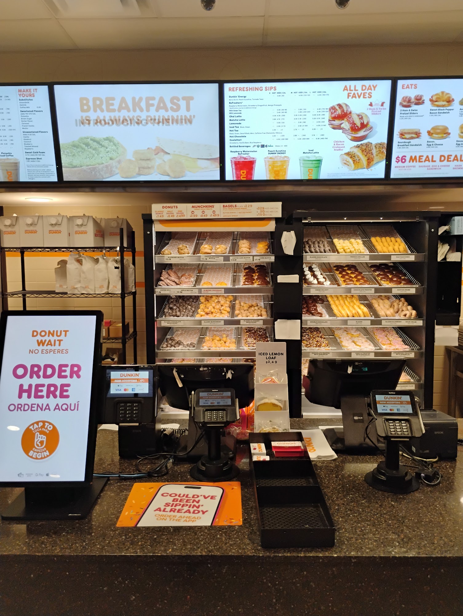 Dunkin' Menu