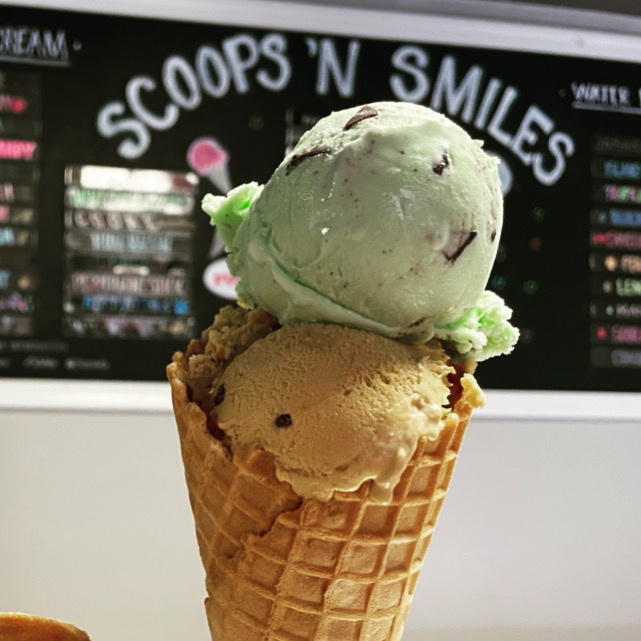 Scoops and Smiles Menu