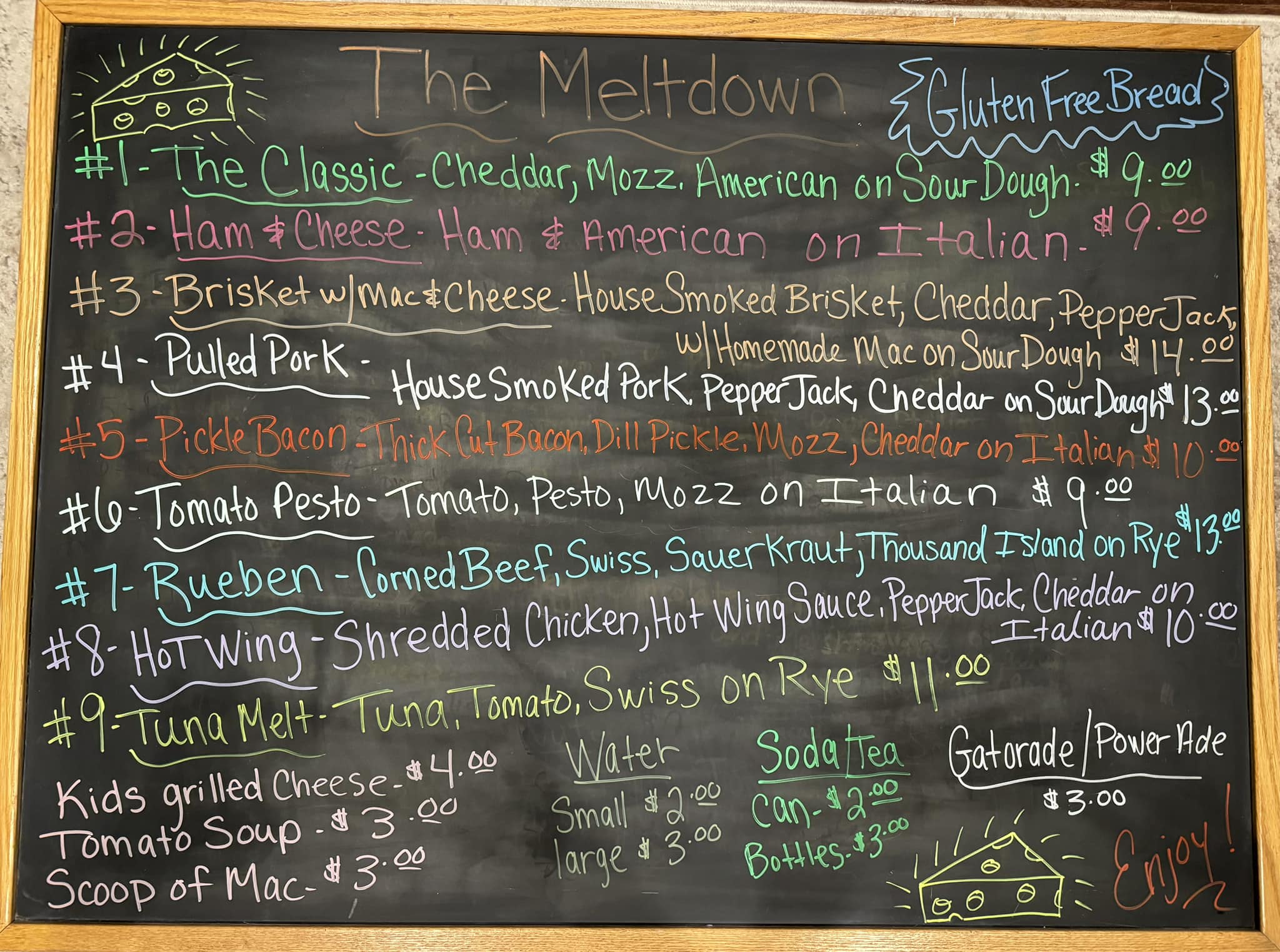 The Meltdown Menu