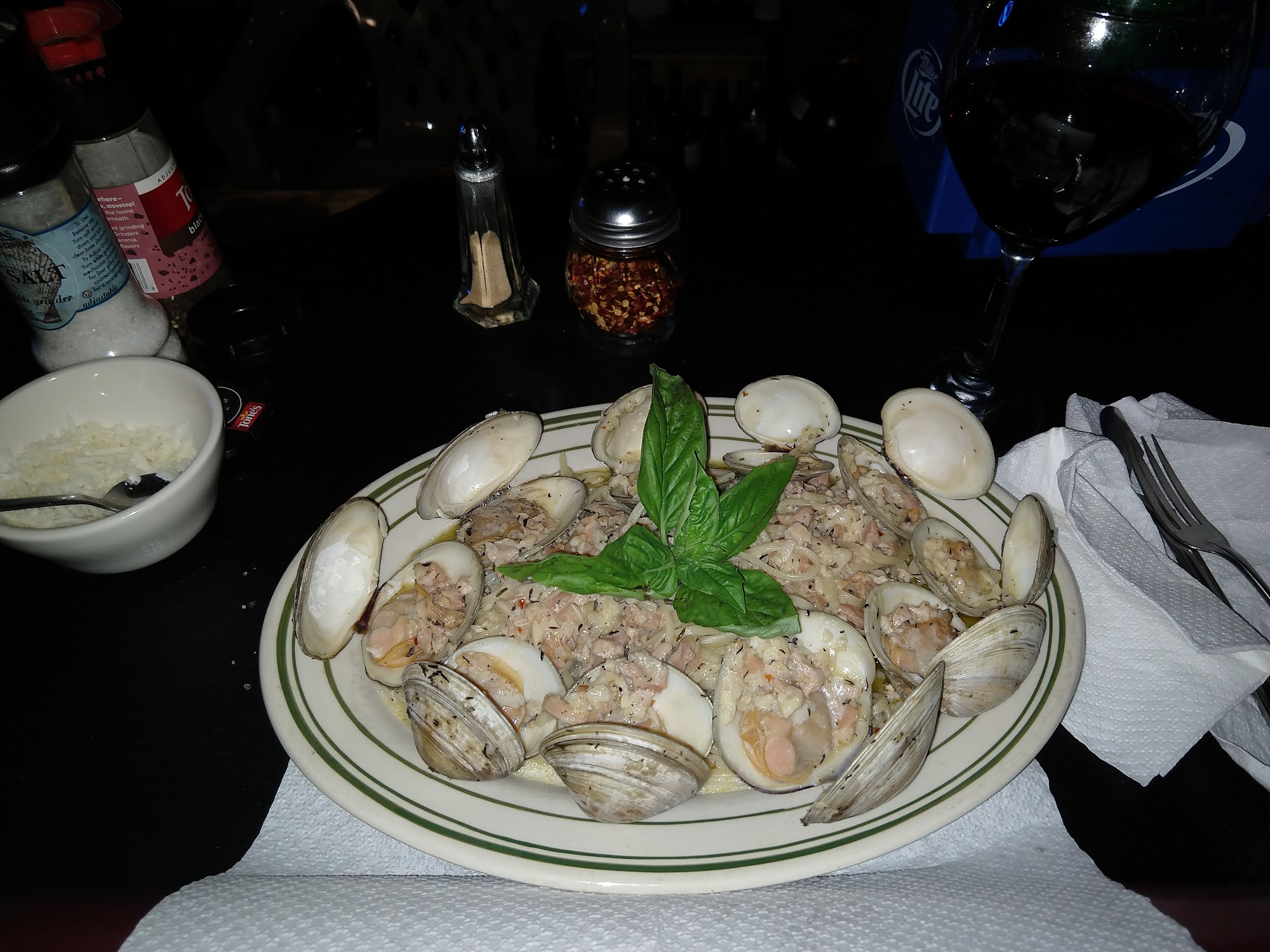 Crivellaro's Ristorante Menu