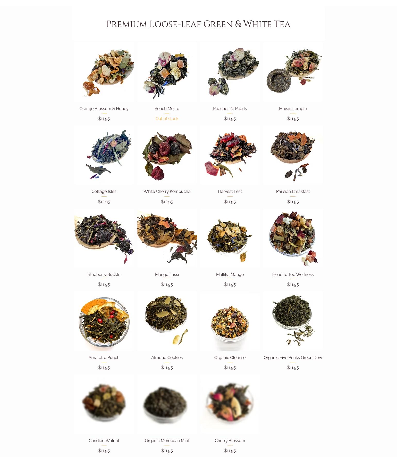 Lilybird & Company Menu