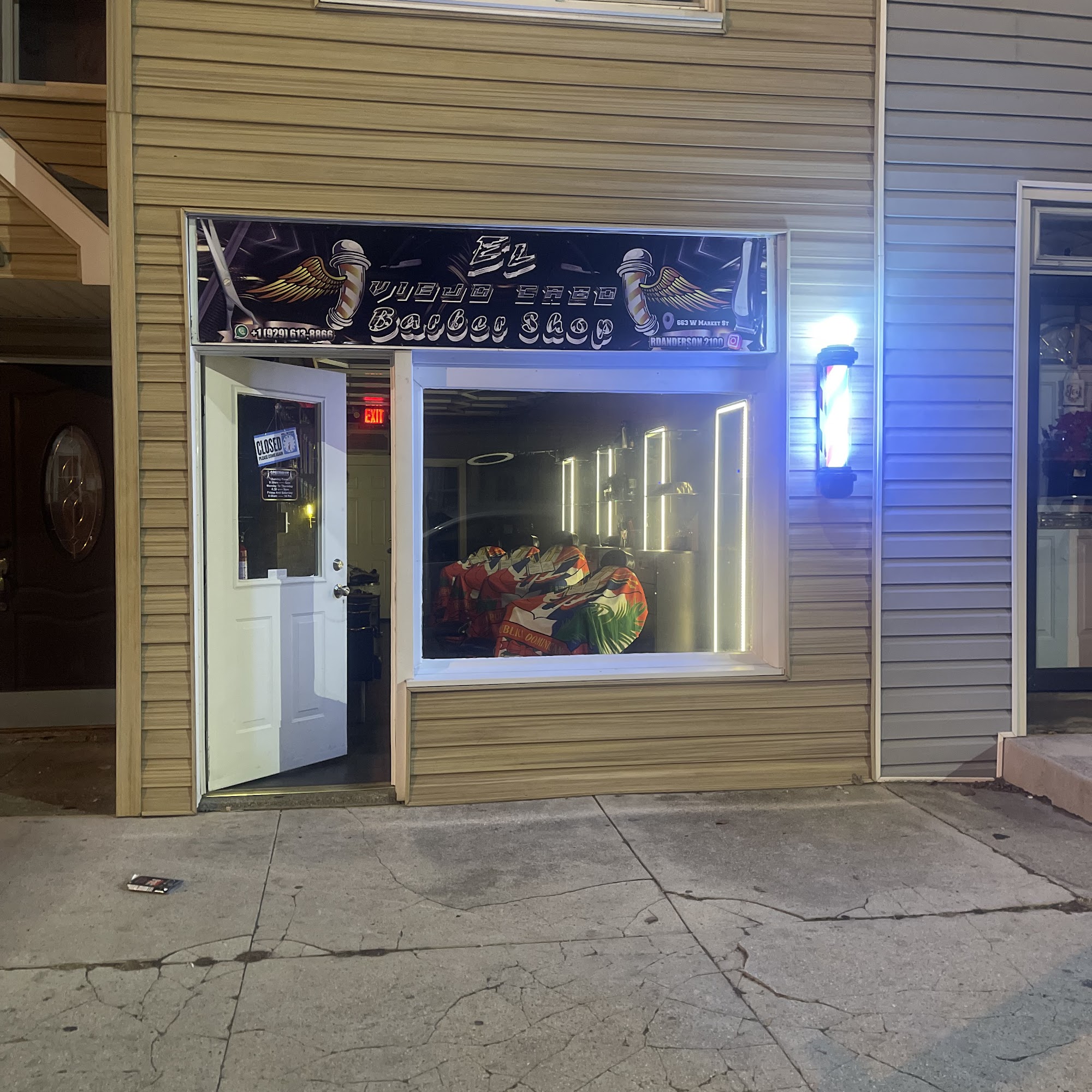 El Viejo Cabo Barbershop 663 W Market St, York Pennsylvania 17401