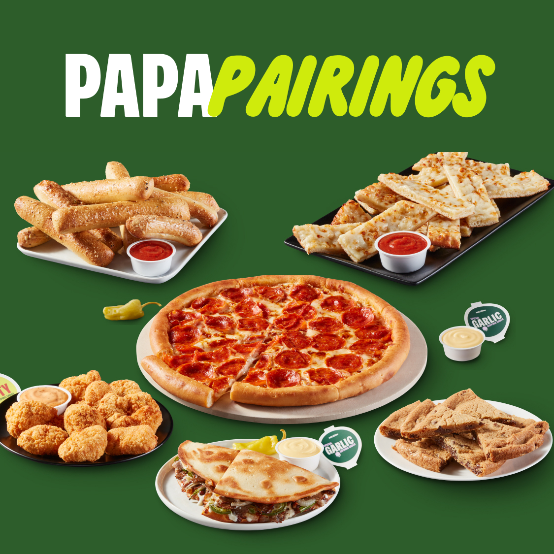 Papa Johns Pizza Menu