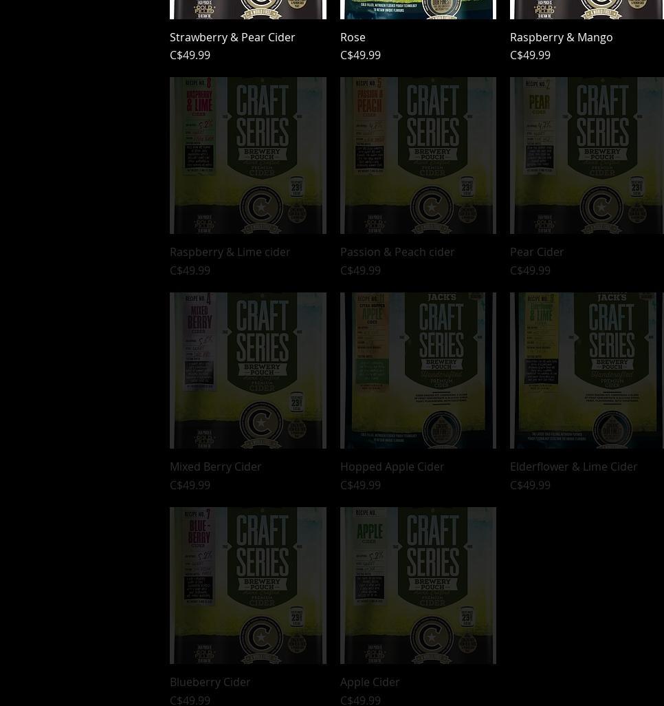 White Oak Cellars Menu