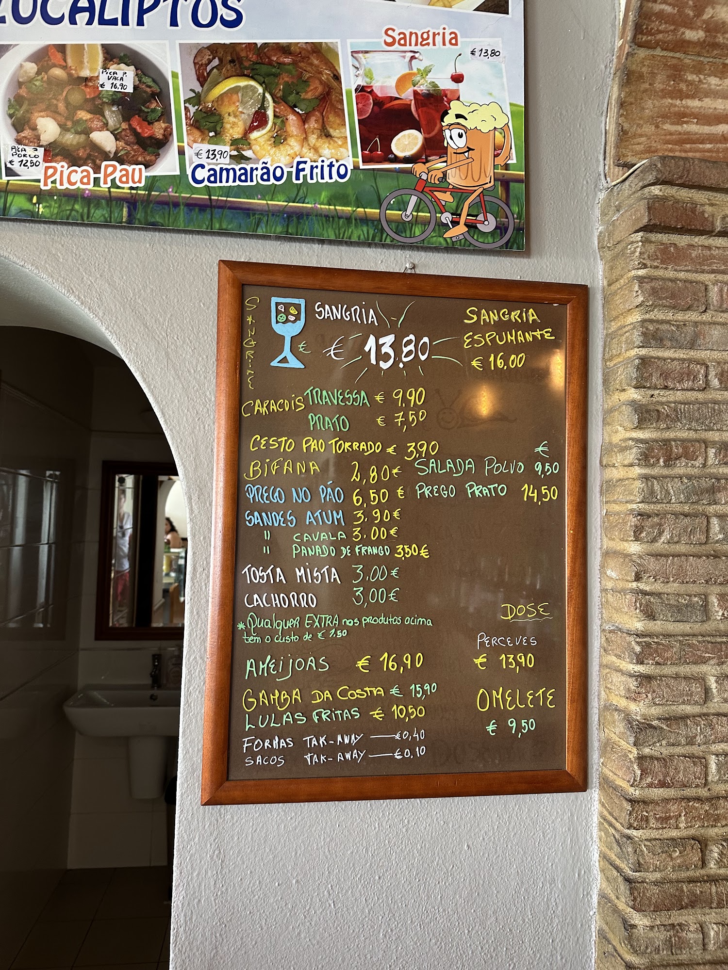 Bar Eucaliptos - Bar & Grill Menu