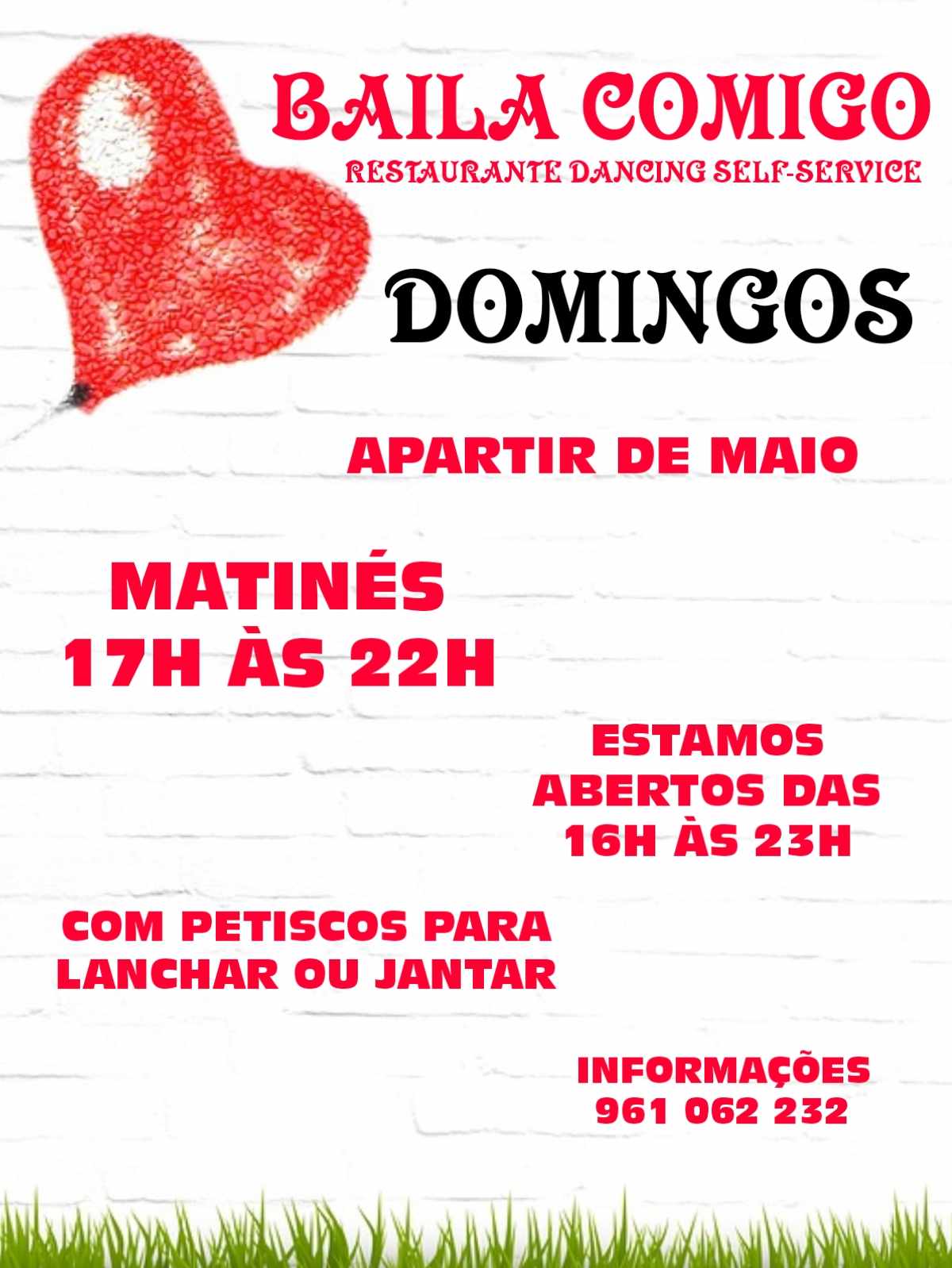 Baila Comigo (Baila Comigo Restaurante dancing self-service) Menu