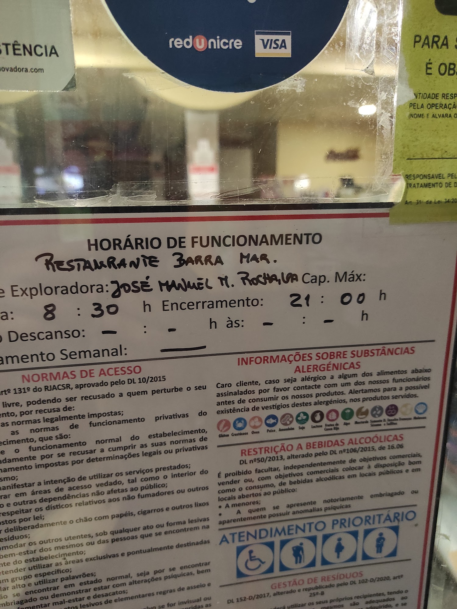 Esplanada Zé Manel Menu