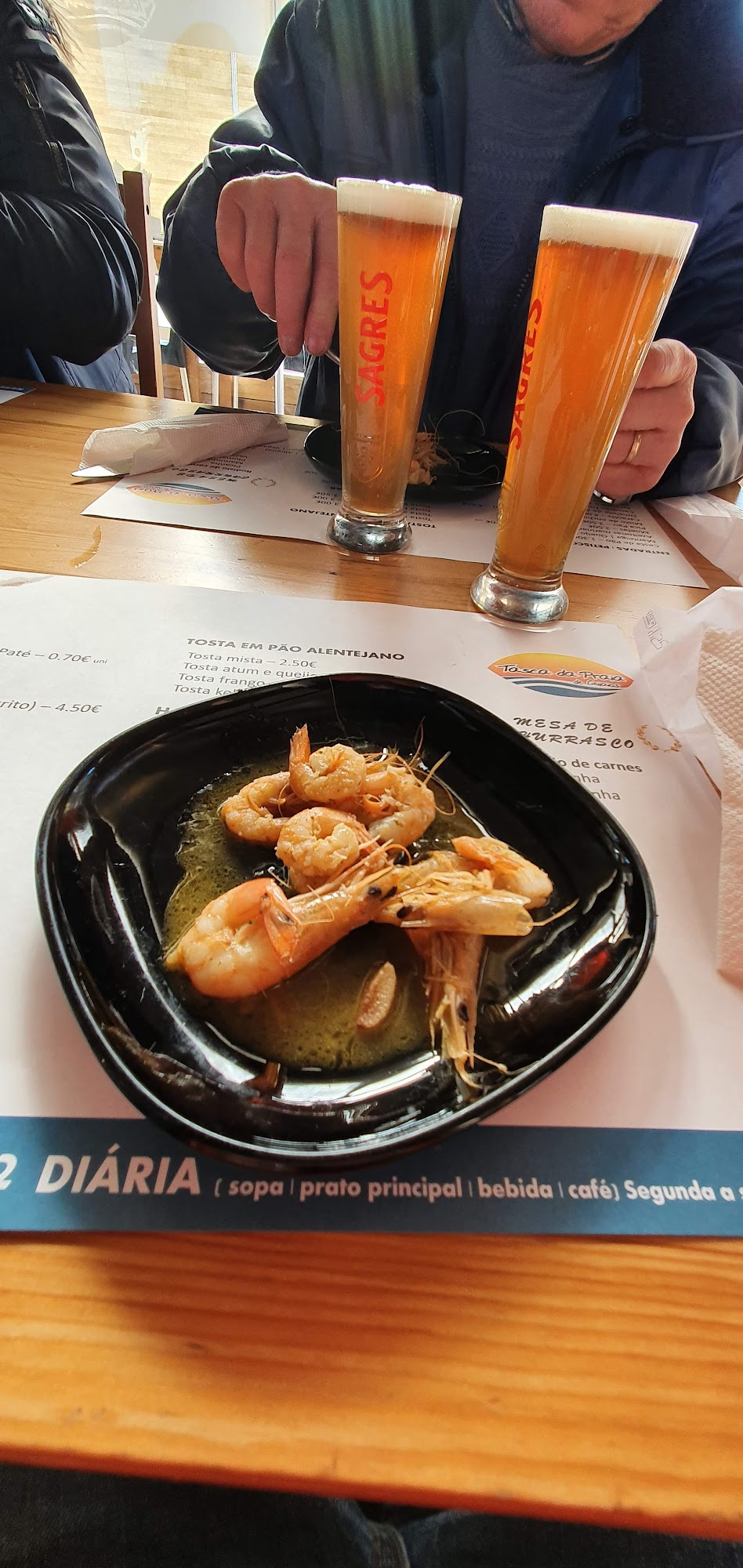 A Tasca Lounge Bar Menu