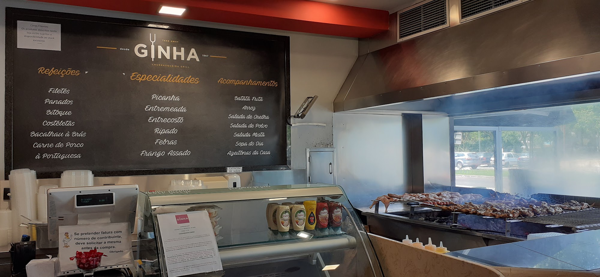 Churrasqueira Ginha Menu