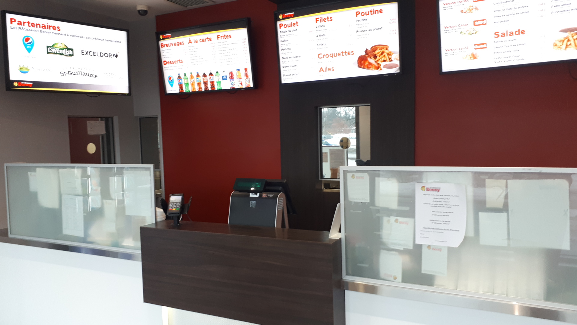 Rôtisseries Benny Menu