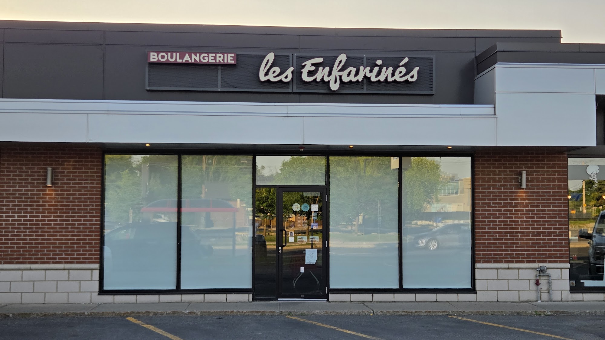 Boulangerie Les Enfarinés Inc. Menu