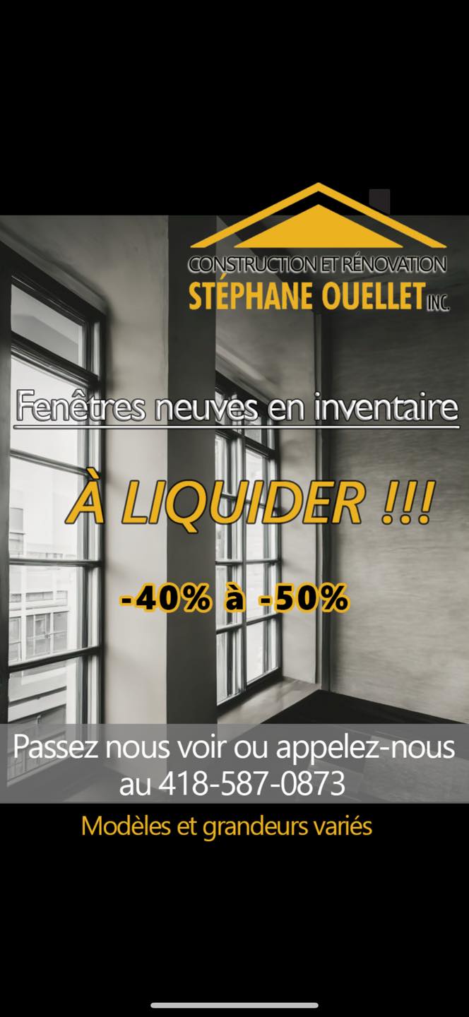Construction & Rénovation Stéphane Ouellet inc.