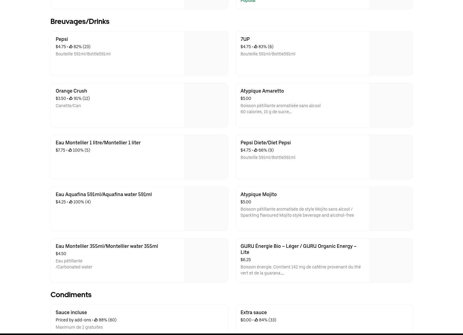 St Raymond Fish Aad Chips Menu