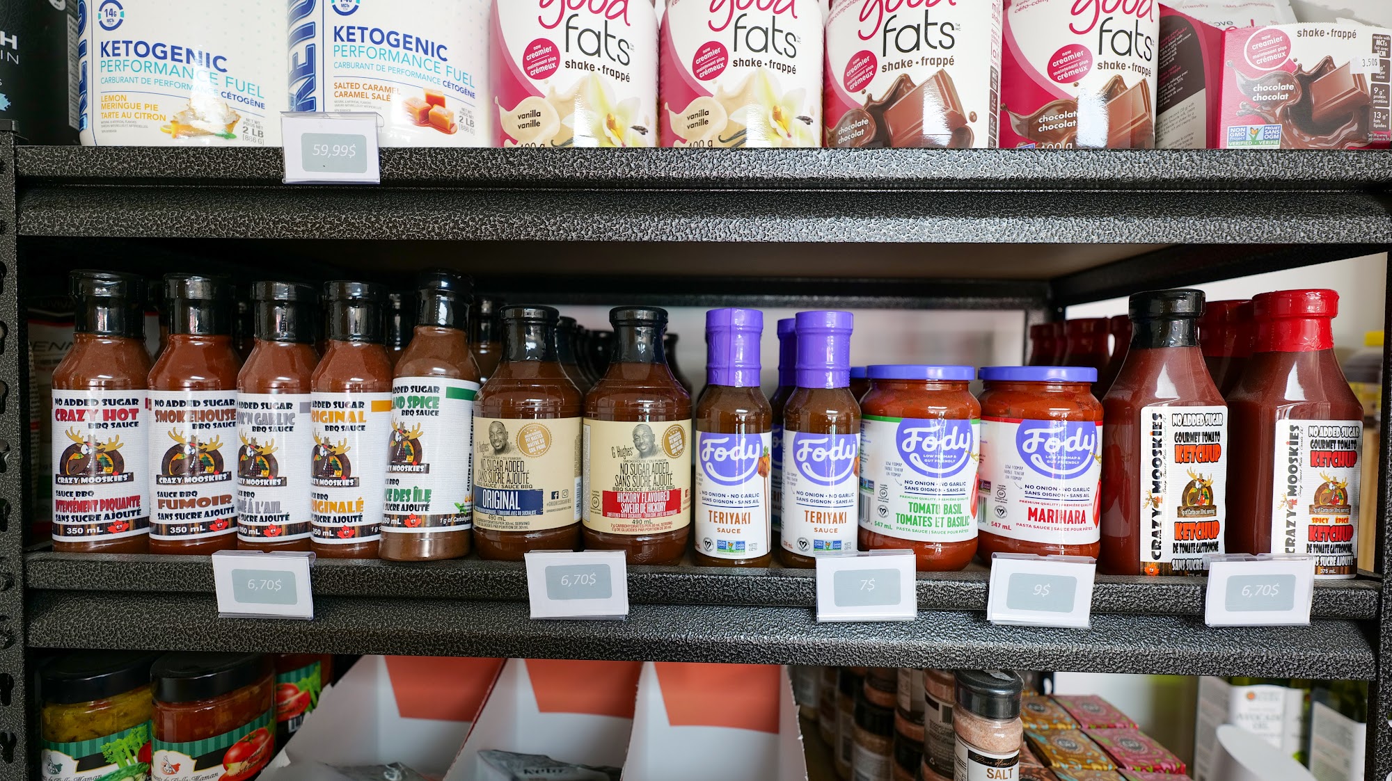 Délicieusement Keto Menu