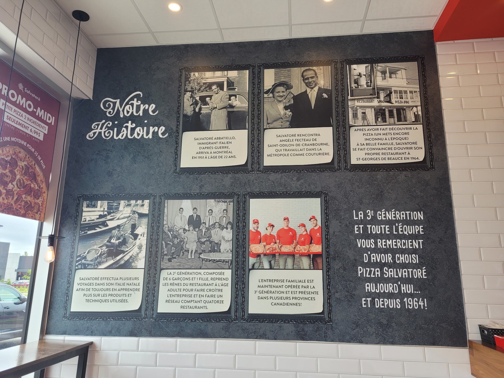 Pizza Salvatoré Menu