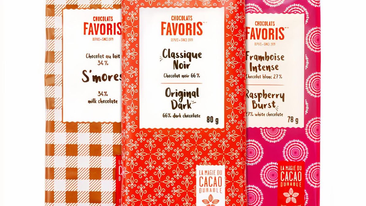Chocolats Favoris Menu