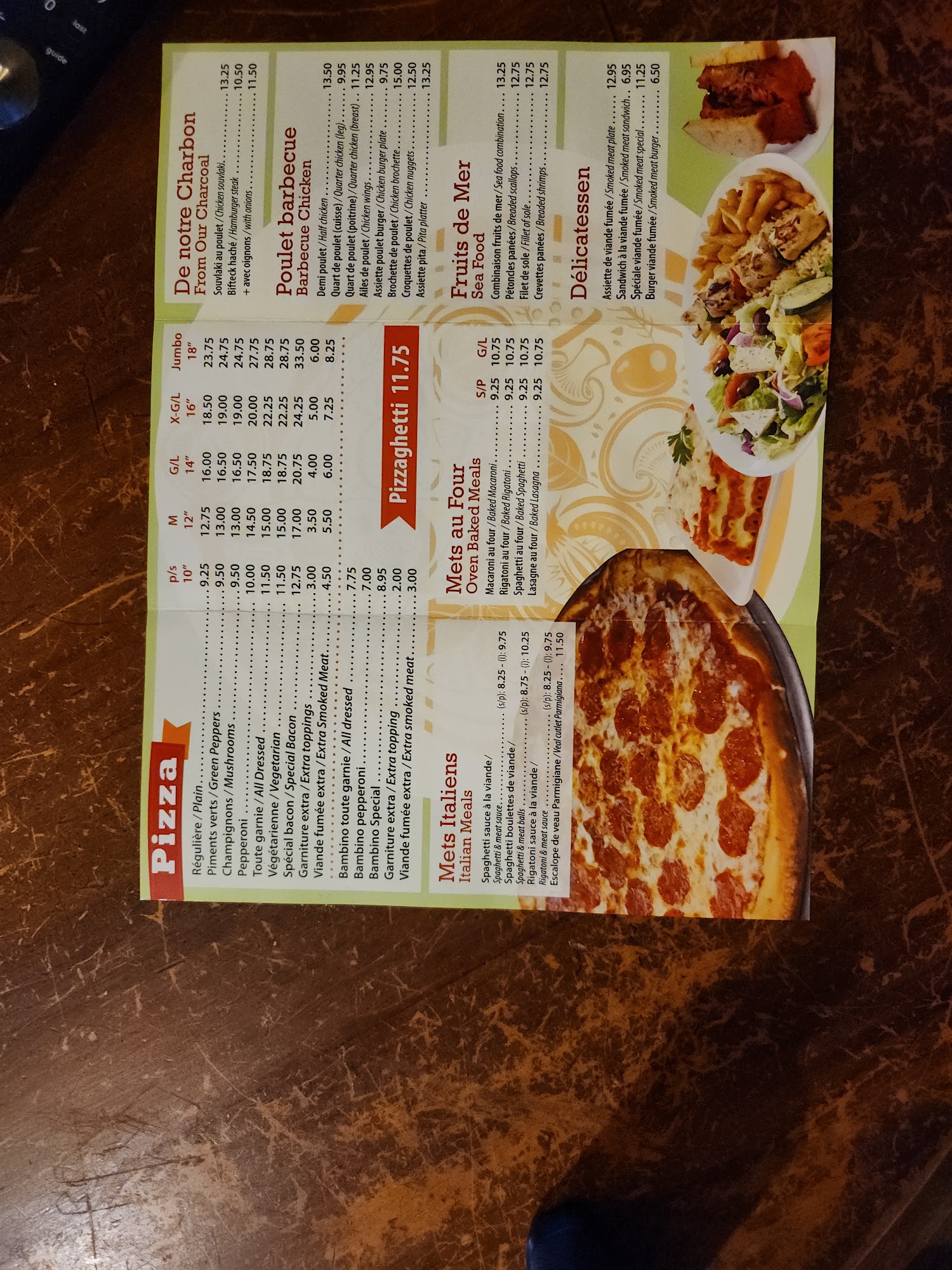Miss Huntingdon Restaurant Menu