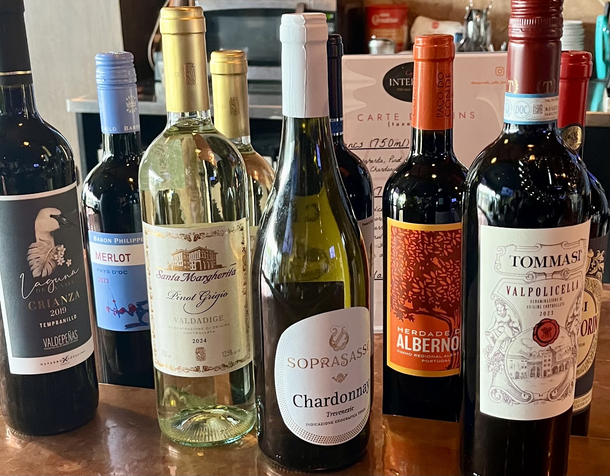 Cafe Intervallo Bistro-Bar Menu