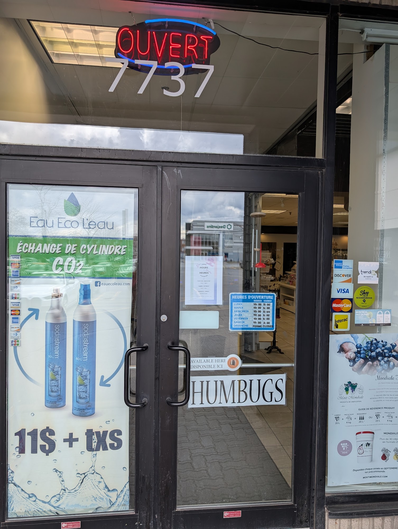 ABC des saveurs Menu