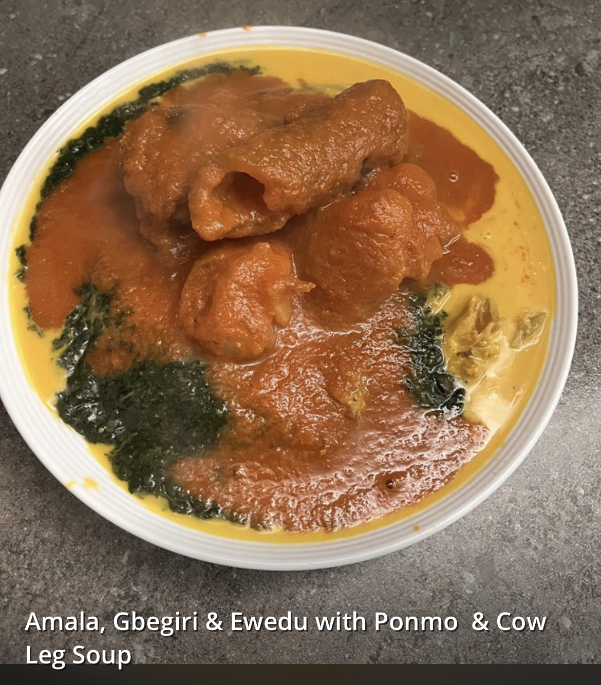 Cuisine Masmilian Inc. Menu