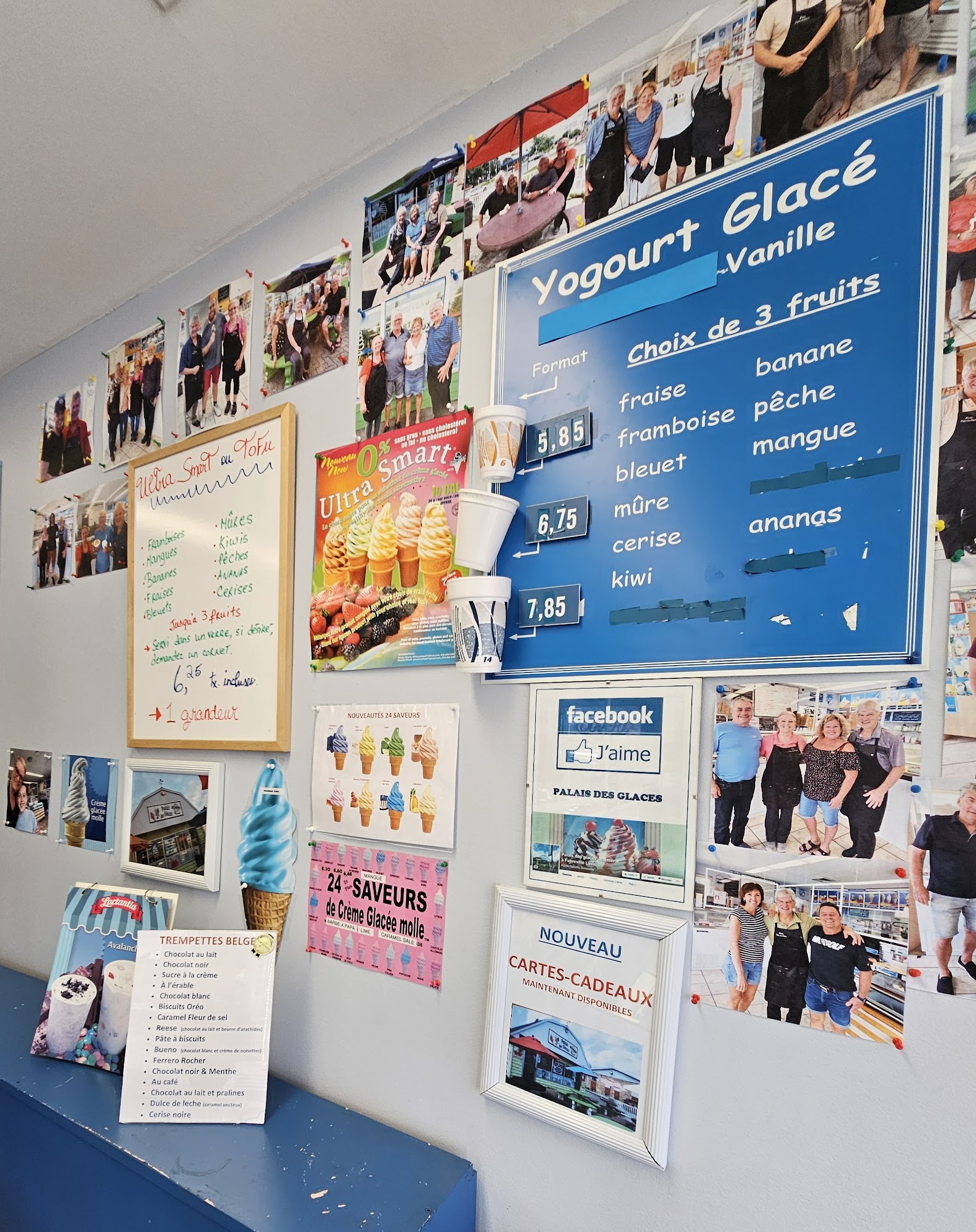 Palais Des Glaces Menu