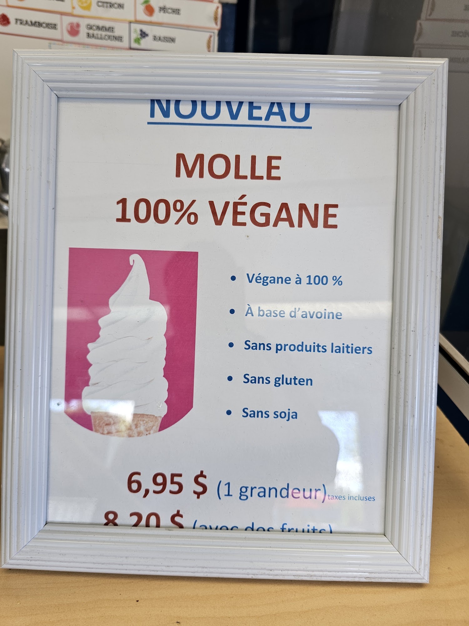 Palais Des Glaces Menu