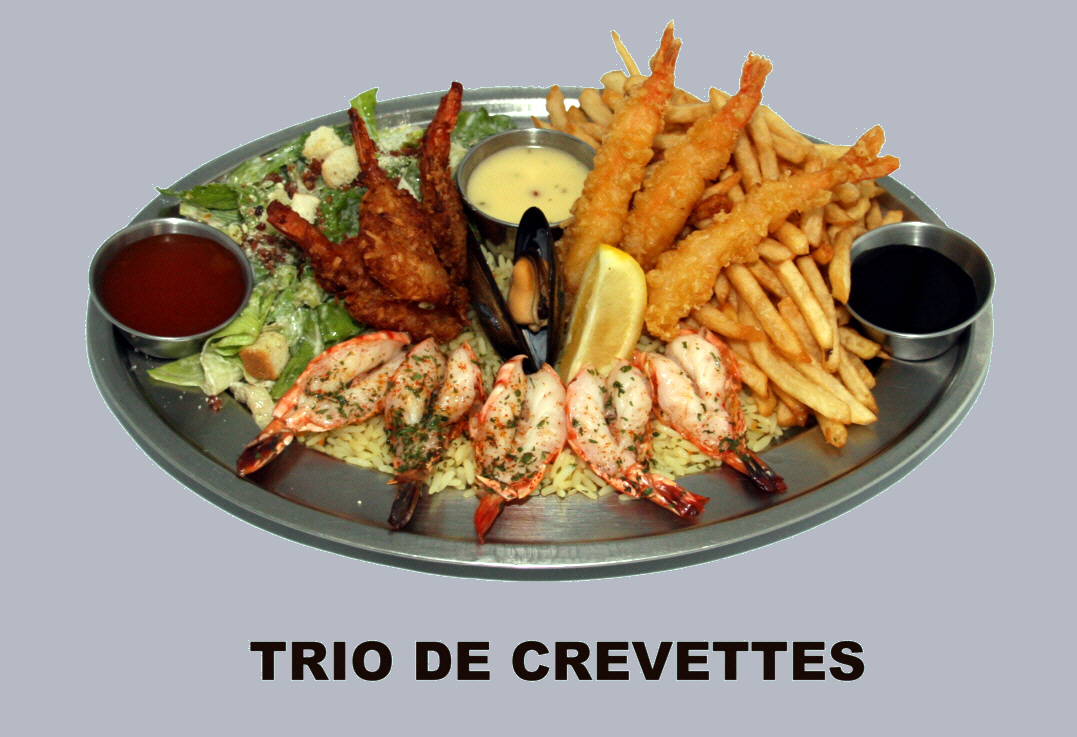 Restaurant Crevettes Plus Menu