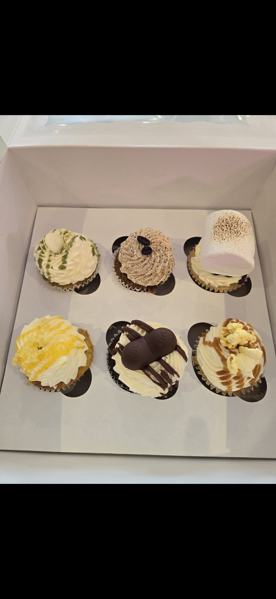 Fashion Cupcake Menu