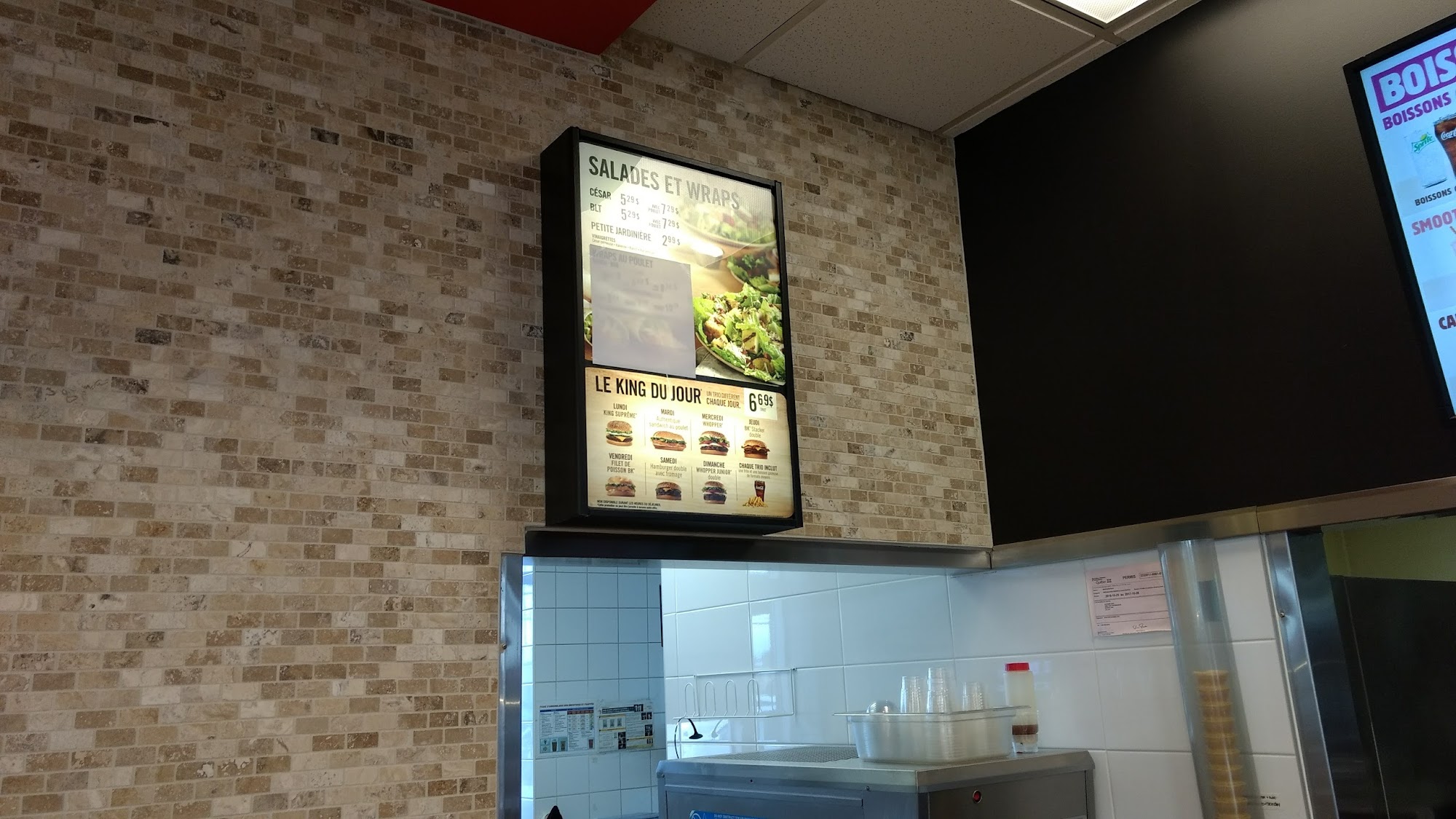 Burger King Menu