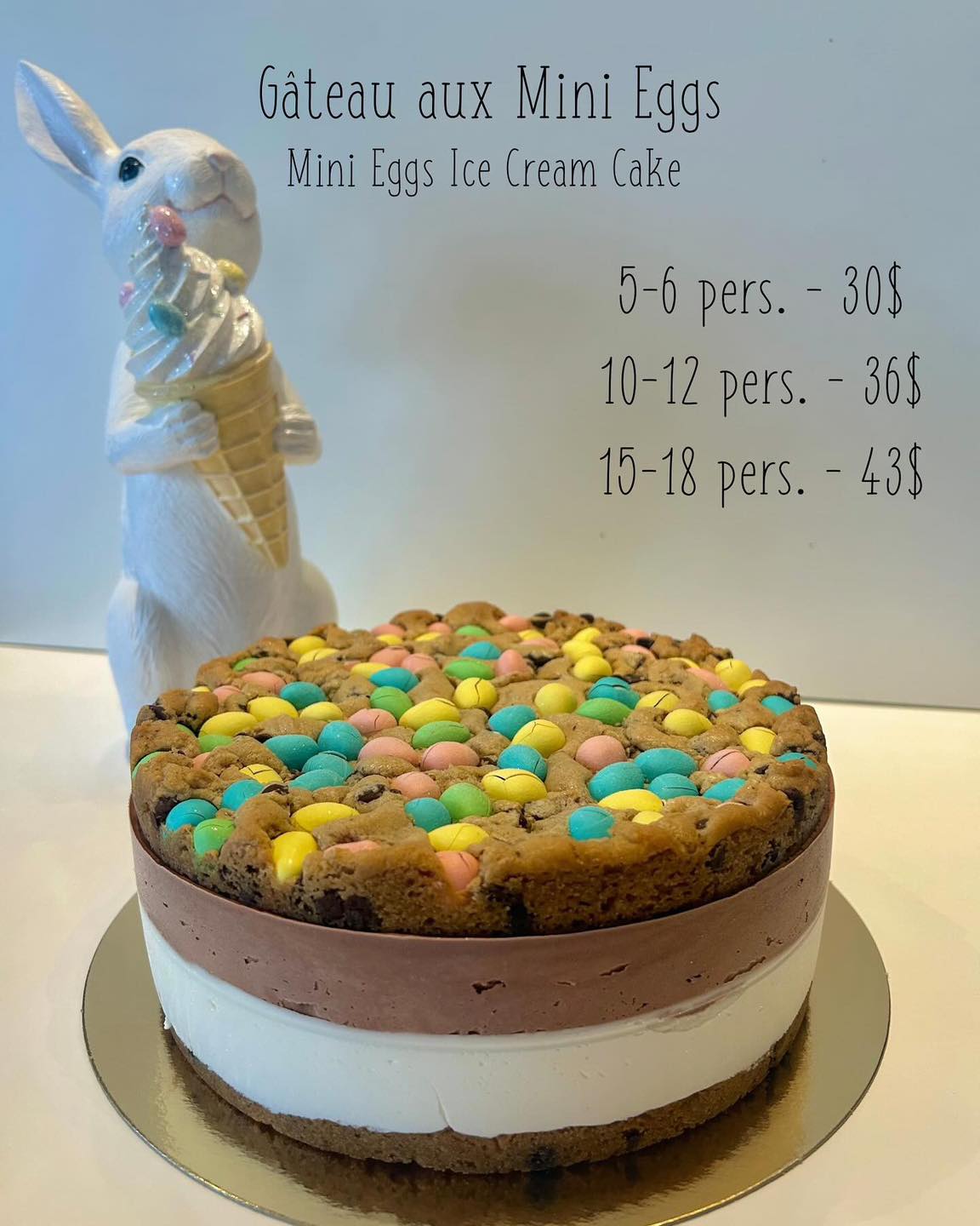 Crème Glacée Walkers Mercier Menu