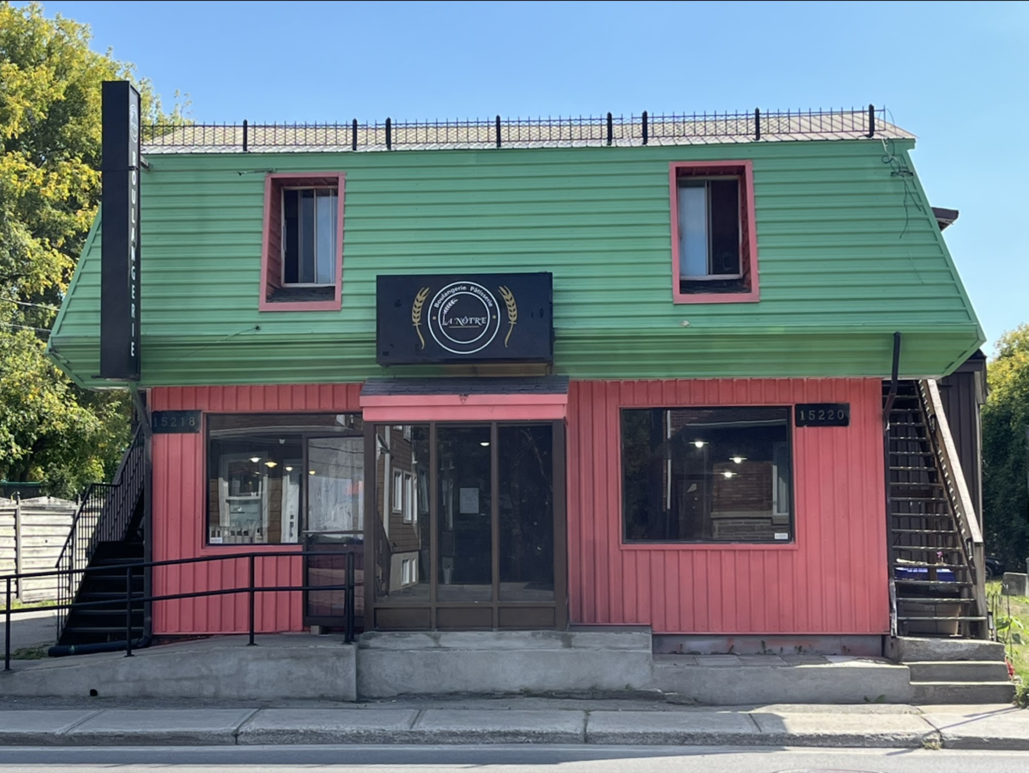 Boulangerie La Notre Menu